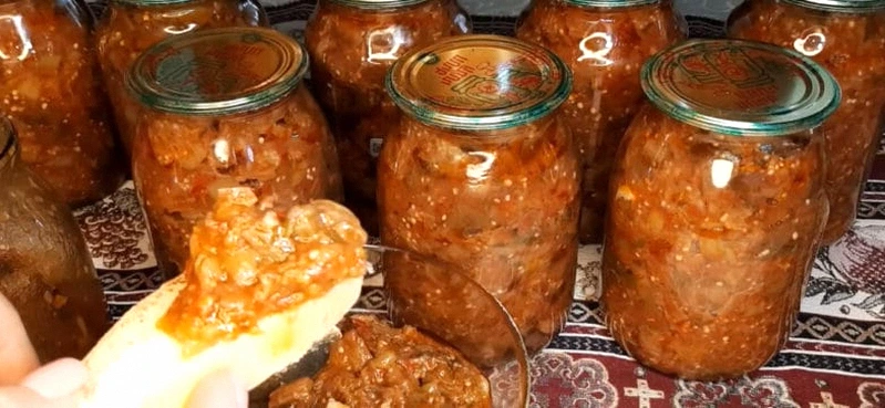 1 в 1 як у фірми “Верес”. Популярні баклажани, які в магазинах змітають, я готую вдома, значно дешевше!