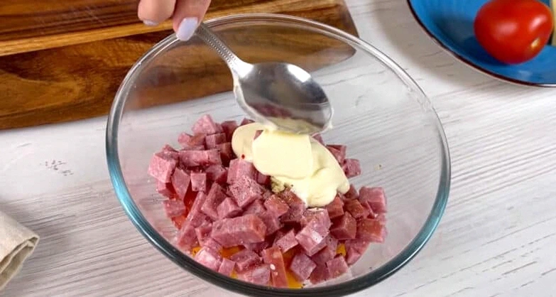 Салат без варки. Всього за 5 хвилин та з 3х простих продуктів! Салат “Східний”, дуже смачний!