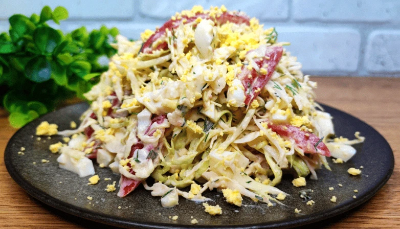 Так смачно, що готую кожен день! Салат з доступних продуктів з особливою заправкою