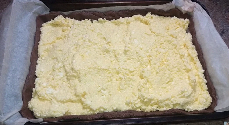 Ідеально до кави! Всі продукти завжди під рукою! Великий Тертий шоколадний пиріг з сиром