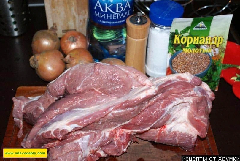 Шашлик зі свинини в мінералці. Вже 100 разів переконалась, що це найкращий маринад