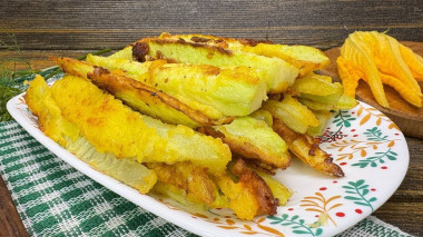 Кабачки в клярі простий рецепт який виходить соковитим