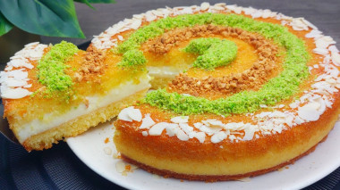 Легкий торт який легко приготувати, домашній десерт який завжди радує гостей